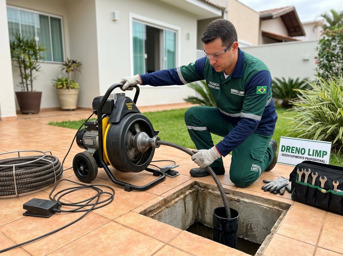 Desentupidora de Tubulações em Araraquara