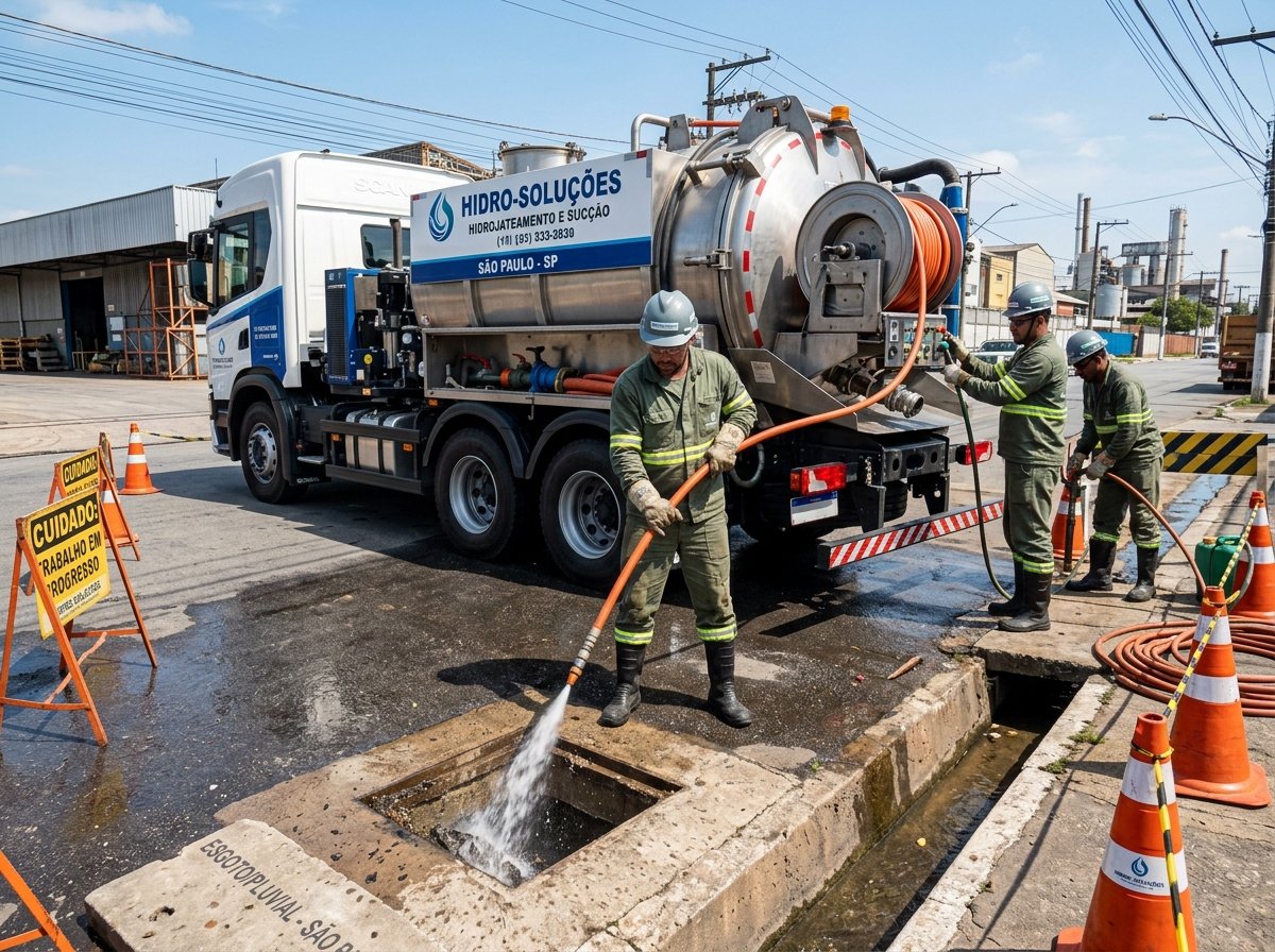 Hidrojateamento em Araraquara